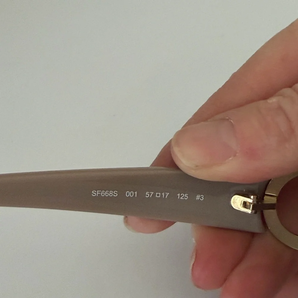 Ferragamo oversized black women’s sunglasses, NWOT - Picture 3 of 5